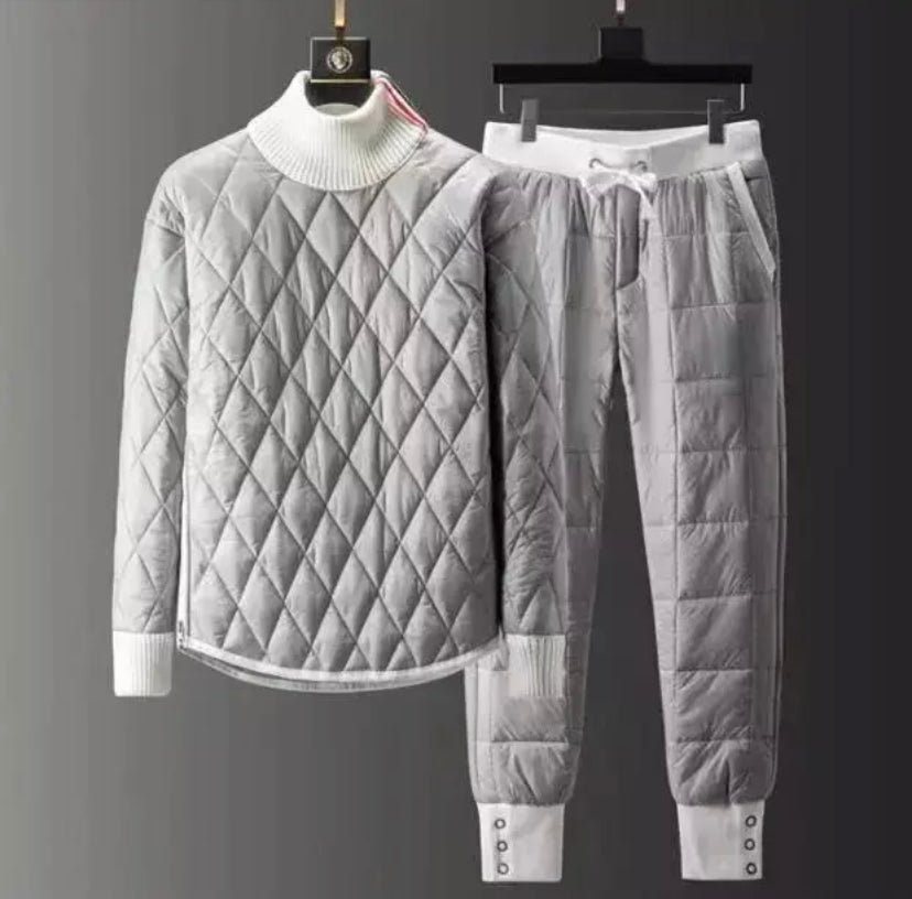 Winter Women's Set Black Gray