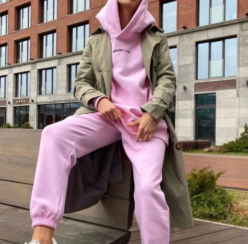 Casual Style Big Hoodies Women’s Suit 5 colors