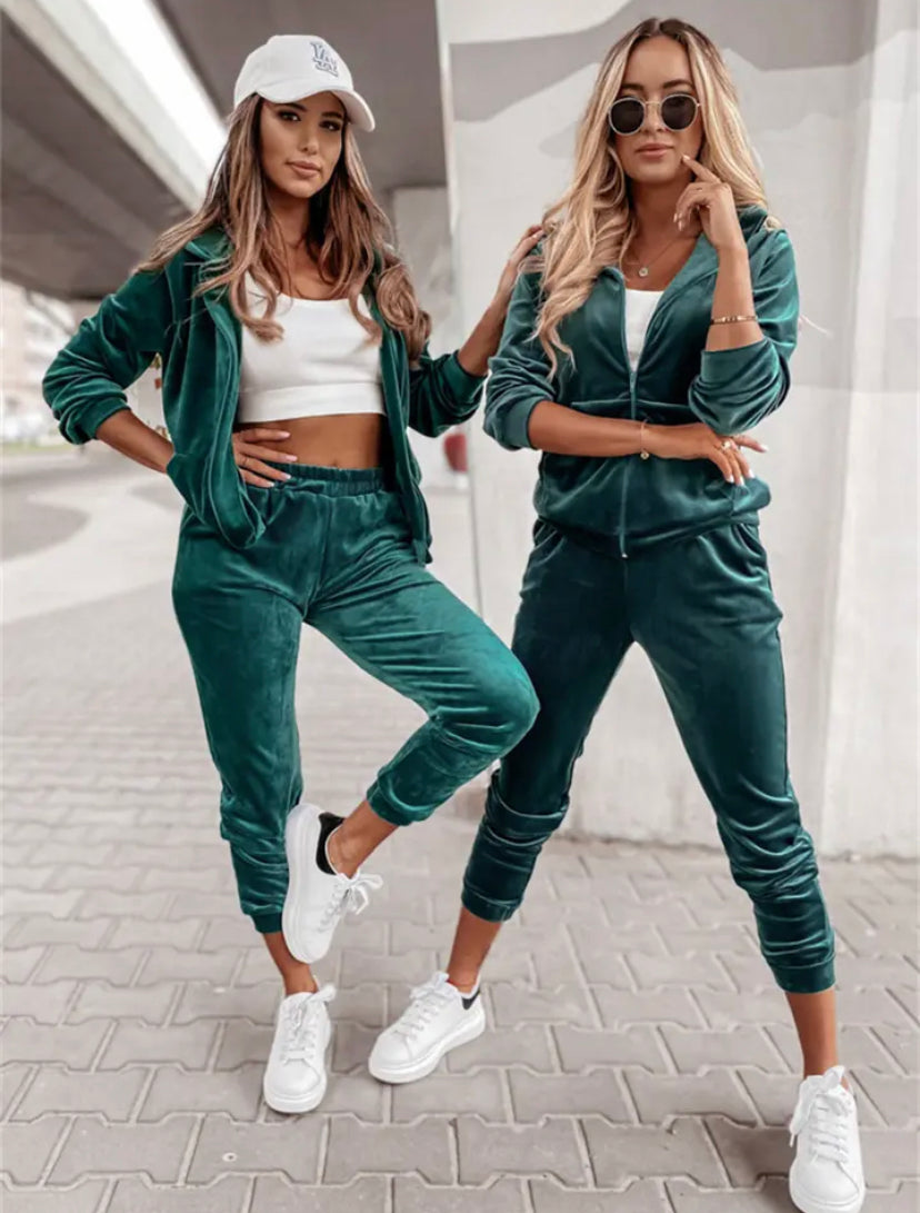 Velvet Women's Suit 4 colors