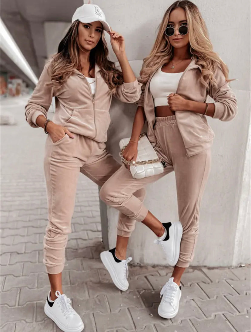 Velvet Women's Suit 4 colors