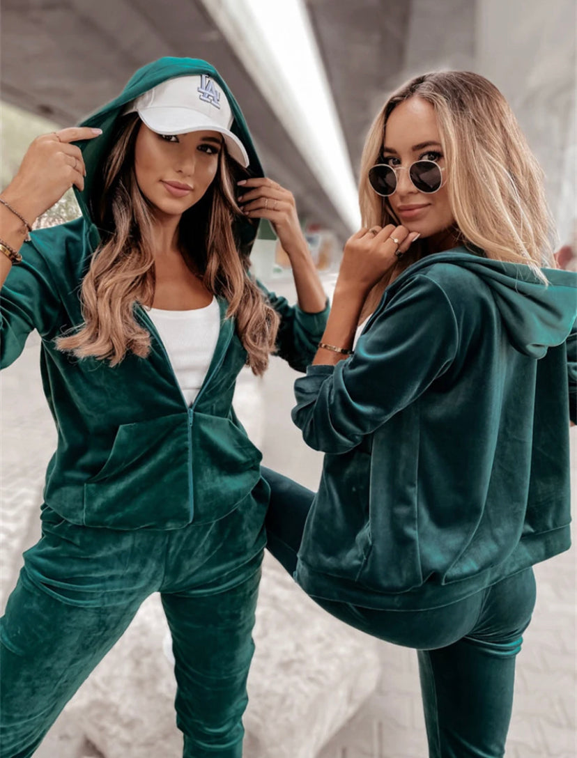 Velvet Women's Suit 4 colors
