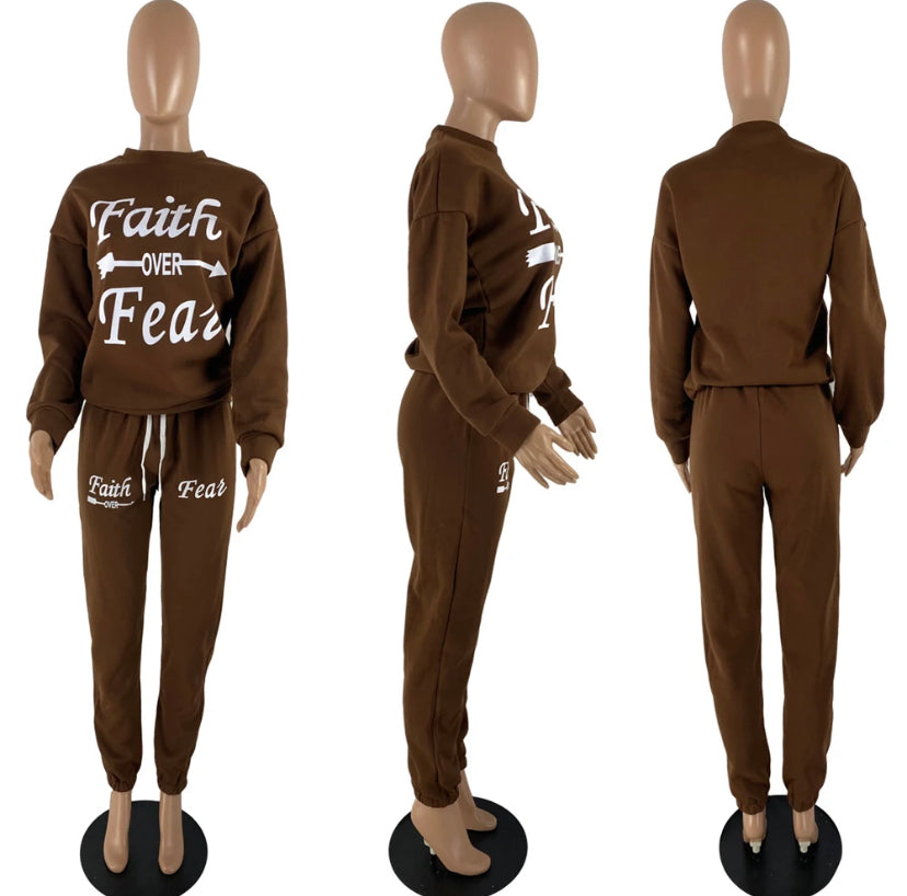 Oversizes Pullover Casual Women's Suit 4 colors