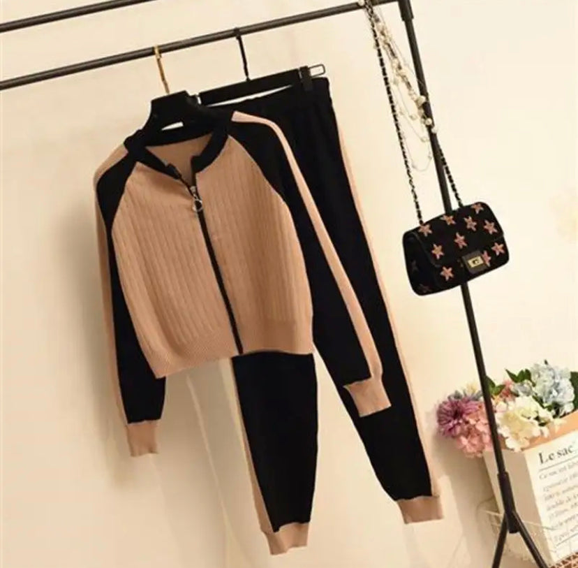 Casual Women’s Set Knitted Style 3 colors