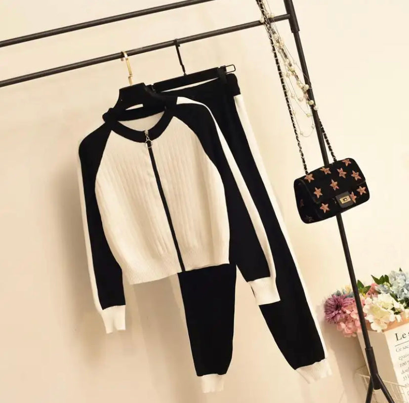 Casual Women’s Set Knitted Style 3 colors