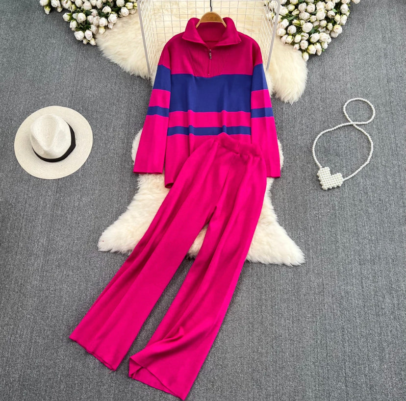 Knitted Casual Women's Costume 3 colors