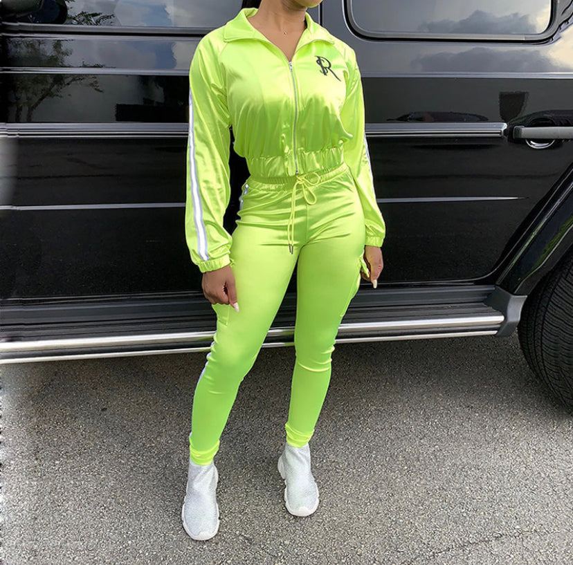 Fashion Shiny Women's Suit 4 colors