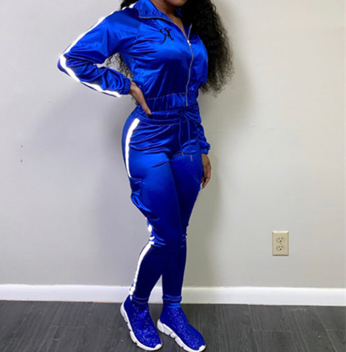 Fashion Shiny Women's Suit 4 colors