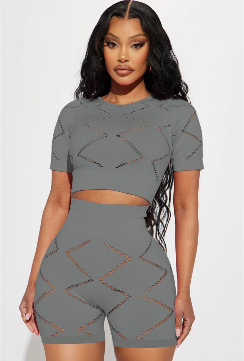 Trendy Women's Set T-shirt Shorts 5 colors