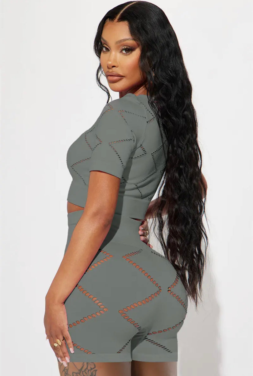 Trendy Women's Set T-shirt Shorts 5 colors