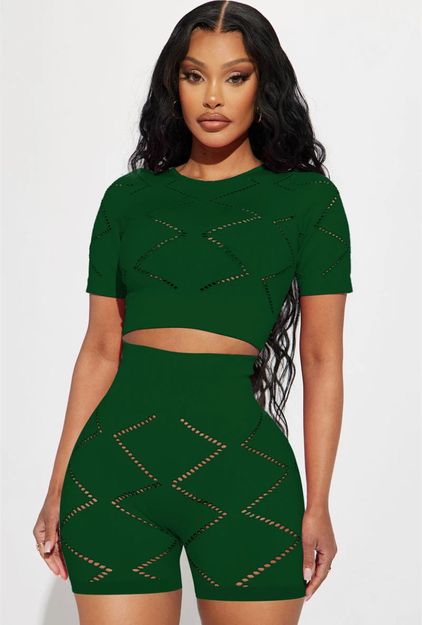 Trendy Women's Set T-shirt Shorts 5 colors