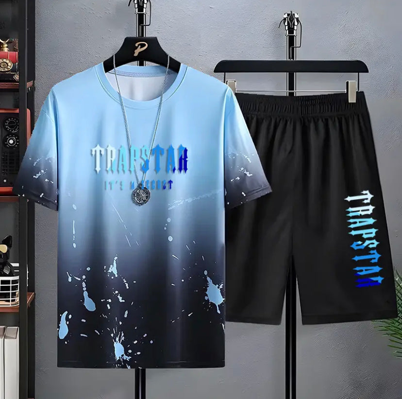 Men’s Sport Suit T-shirt Shorts 8 colors