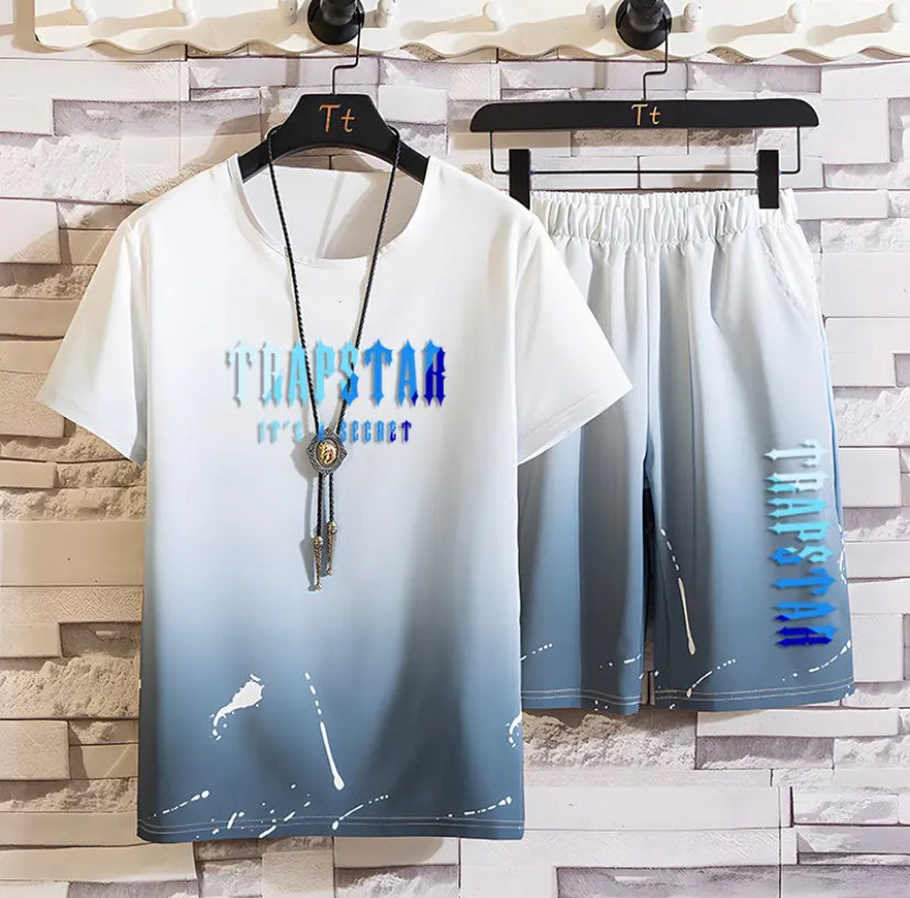 Men’s Sport Suit T-shirt Shorts 8 colors