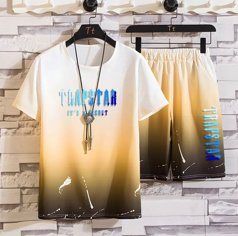 Men’s Sport Suit T-shirt Shorts 8 colors