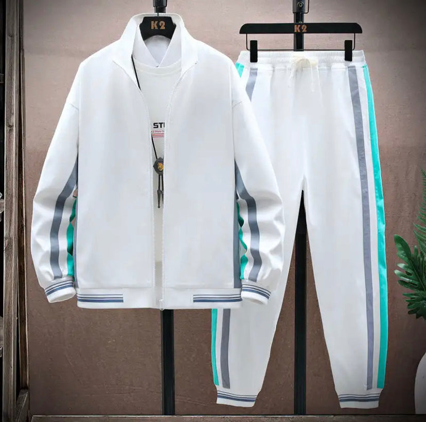 Men’s Sport Suit Black and White