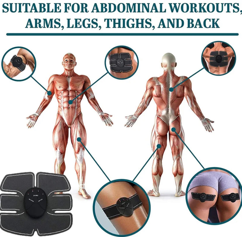 Wireless EMS Abdominal Muscle Stimulator Slimming Massager