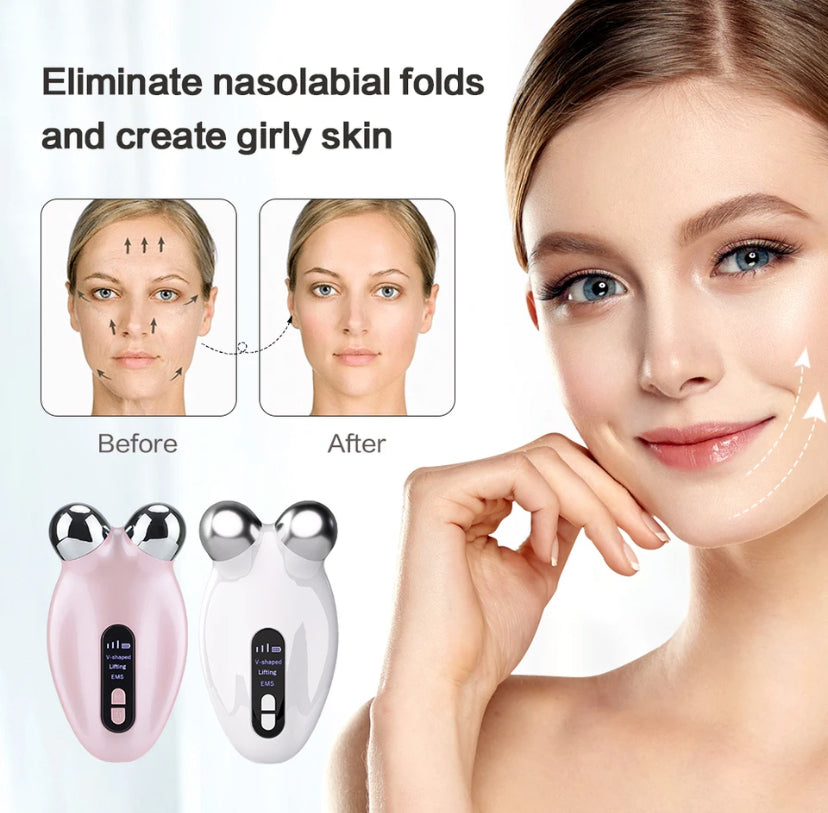 Microcurrent Face Lifting Machine Skin Rejuvenation Anti-Wrinkle Beauty Device