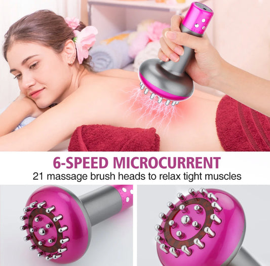 Ems Microcurrent Vibration Lymphatic Massage