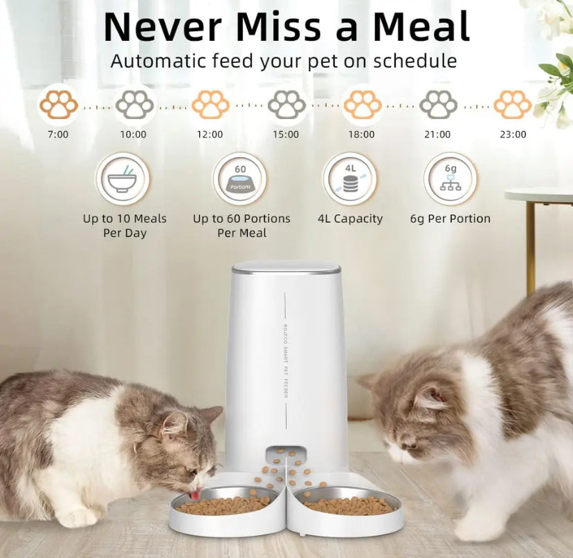 Automatic Feeder For Cats Dogs