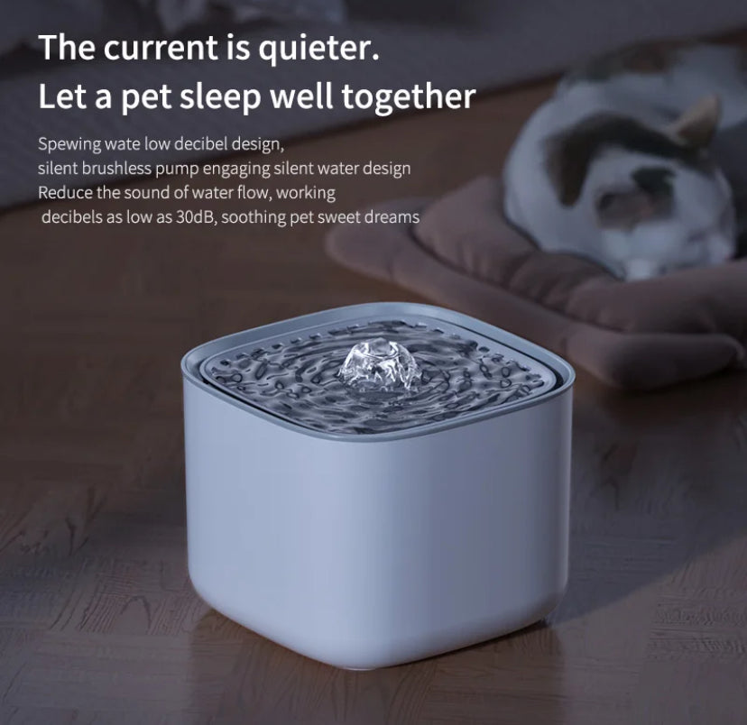 Intelligence Plug In Automatic Filter Circulating Cat and Dog Pet Water Dispenser