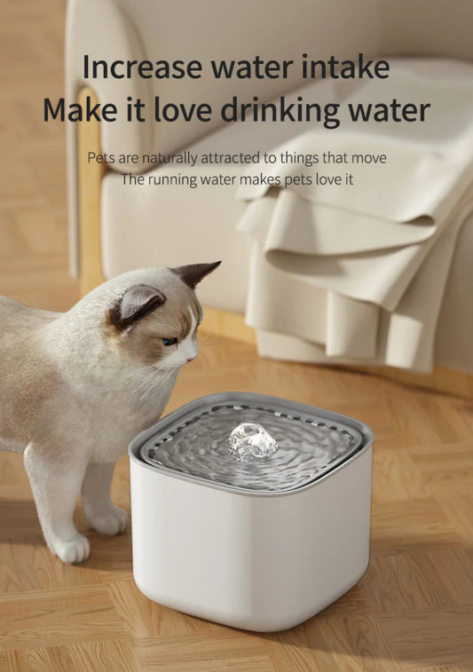 Intelligence Plug In Automatic Filter Circulating Cat and Dog Pet Water Dispenser