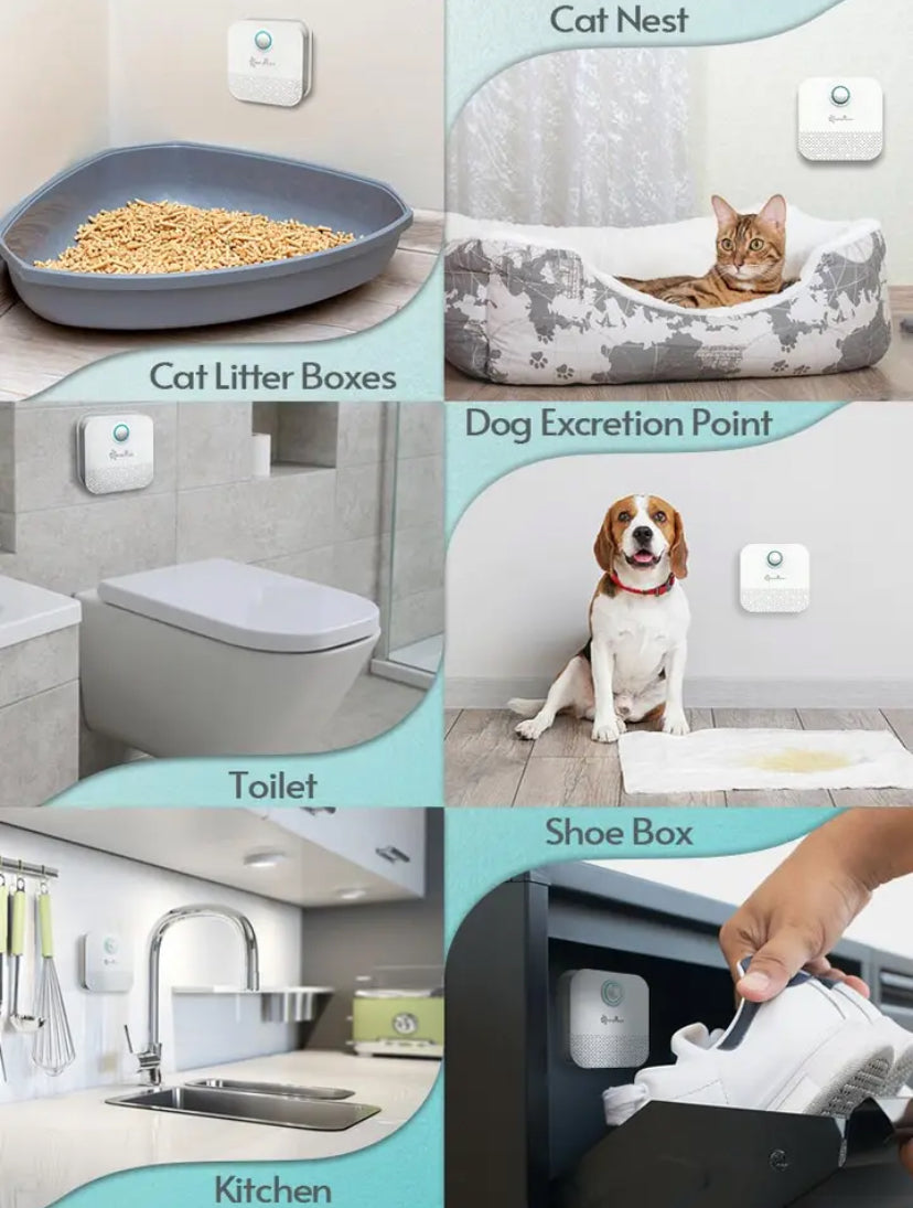 Rechargeable Air Cleaner Pets Deodorization and More