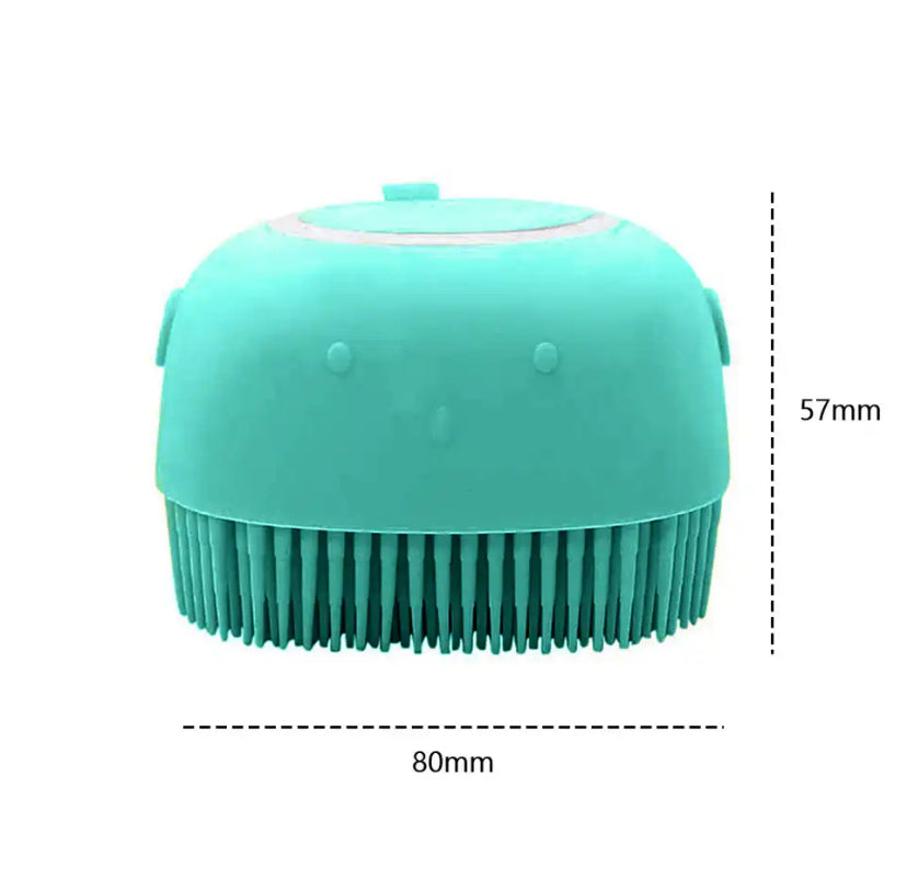 Cleaning Bath Massage Brush Silicone for Pets