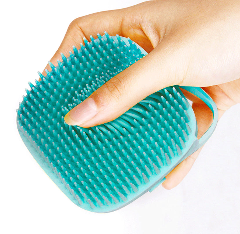 Cleaning Bath Massage Brush Silicone for Pets