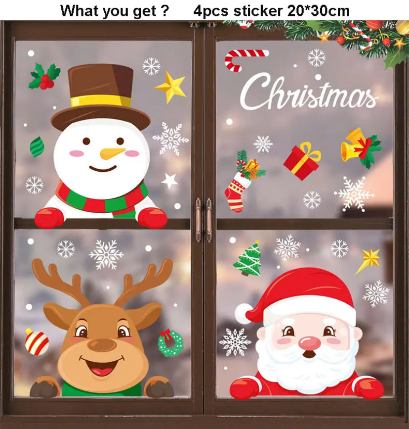 Window Stickers Merry Christmas