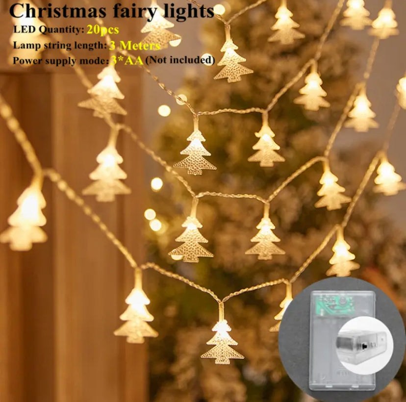 Tree LED String Lights Christmas Decoration for Home