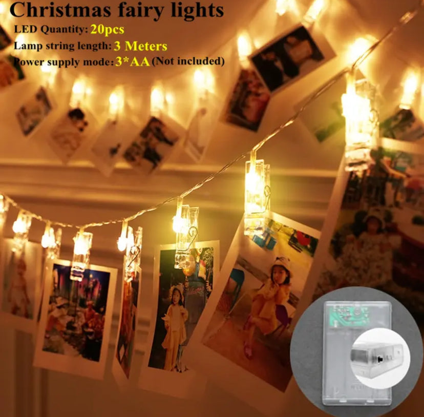 Foto LED String Lights Christmas Decoration for Home