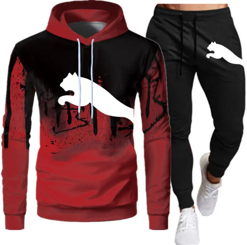 Men's Sport Puma Jacket and Pants 4 colors