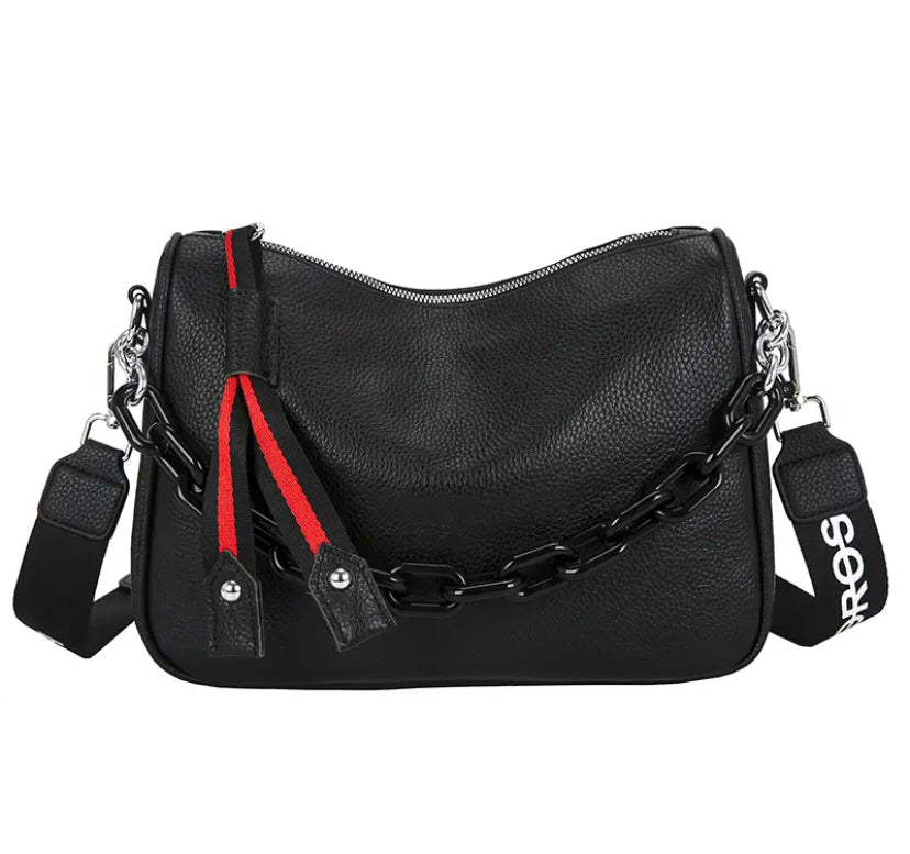 Casual Women's Bag White and Black