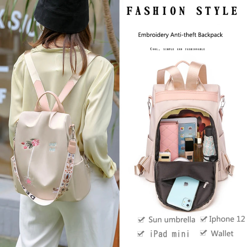 Floral Print Women's Backpack 7 colors