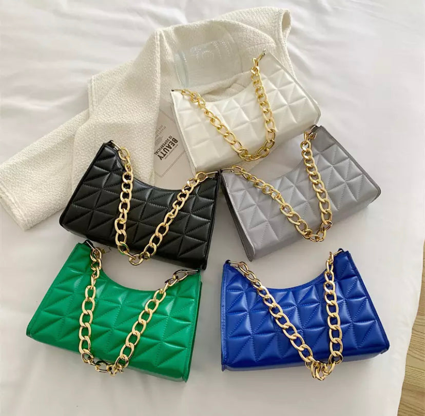 Gold Chain Women's Bag 5 colors